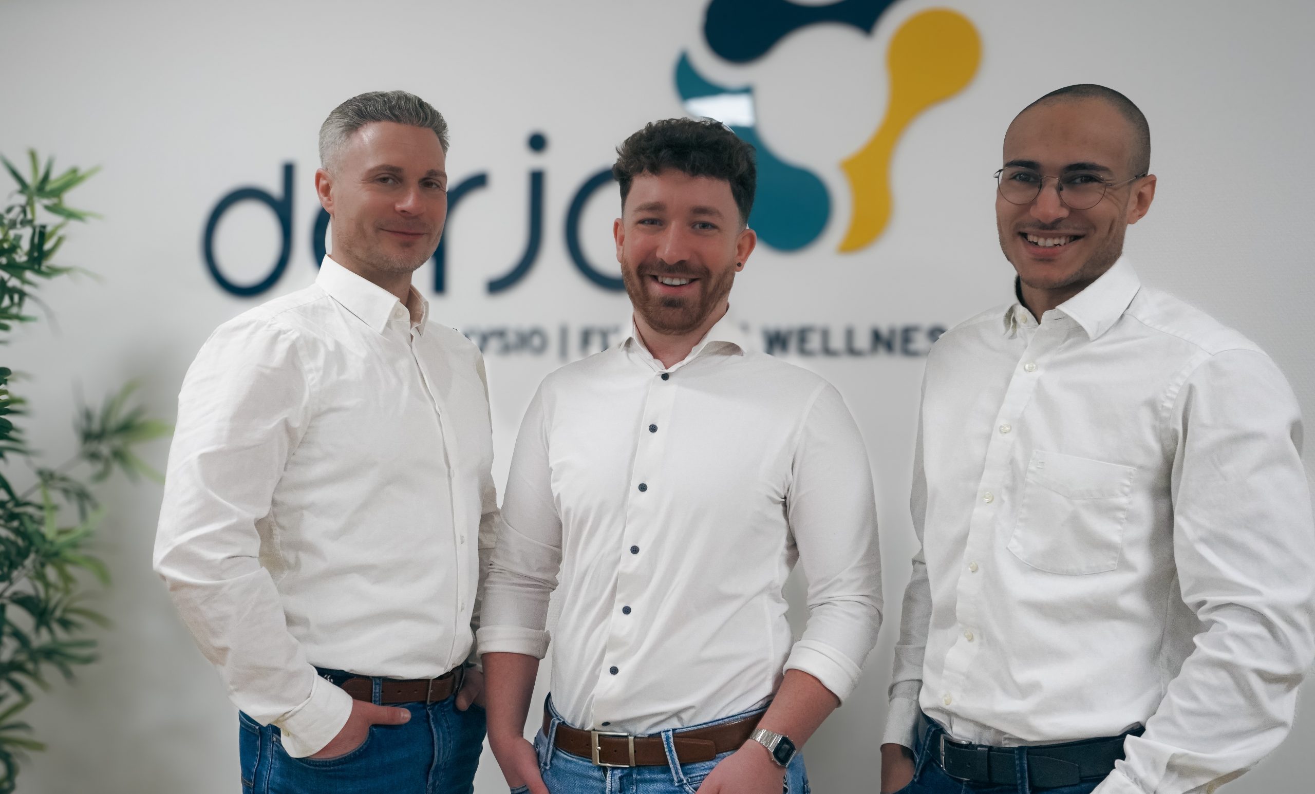 Daniel Peter, Joel Heupel und Richard Albrecht von der Physiotherapie Praxis Dario in Bad Hersfeld